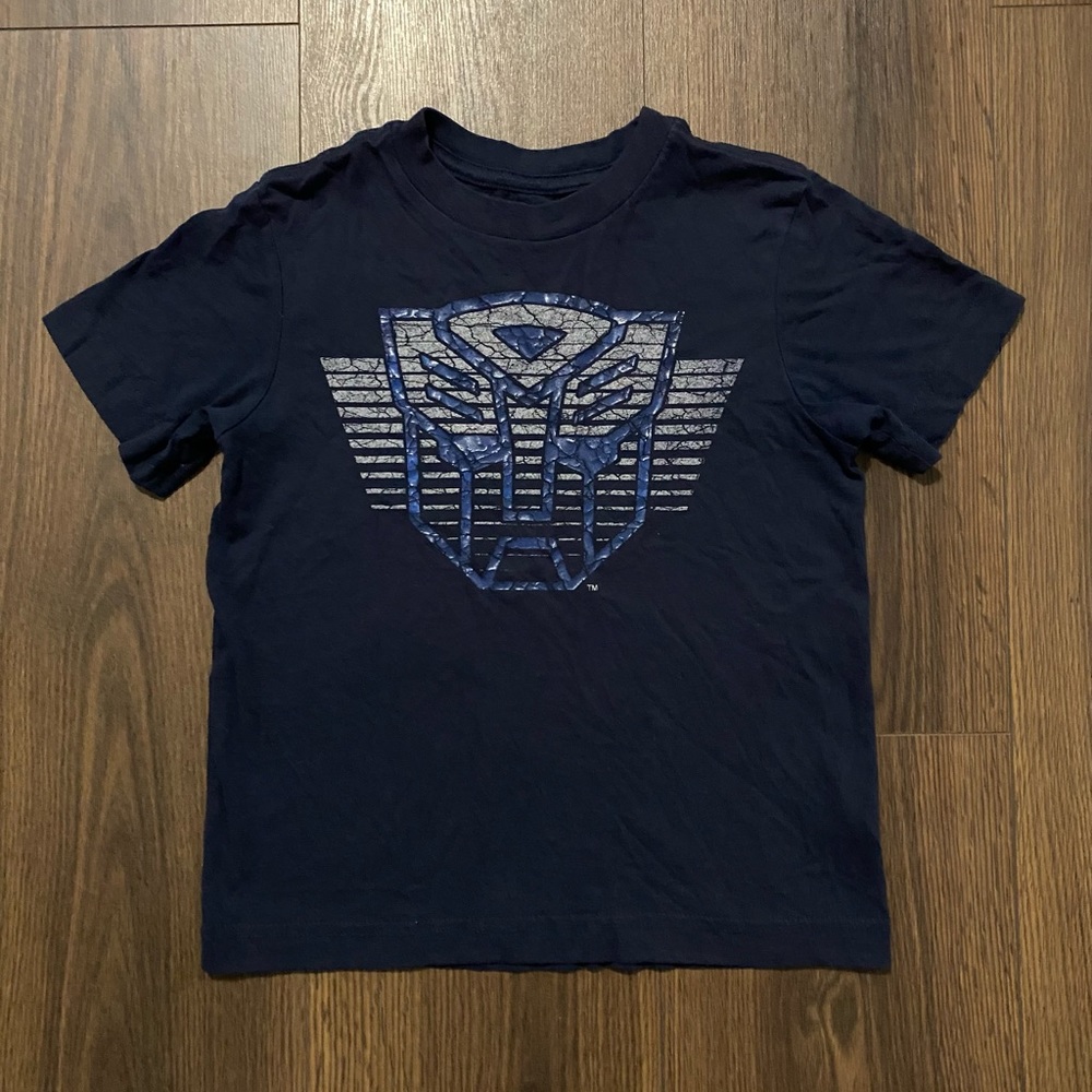 Boy’s Old Navy Blue Transformers T-shirt XS